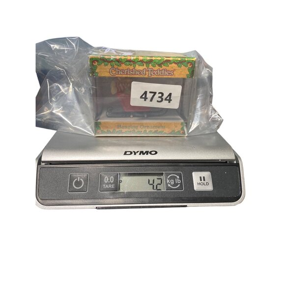 Cherished Teddies Teddy In Sleigh 2000 Enesco 546542 Hanging Ornament - Picture 7 of 7